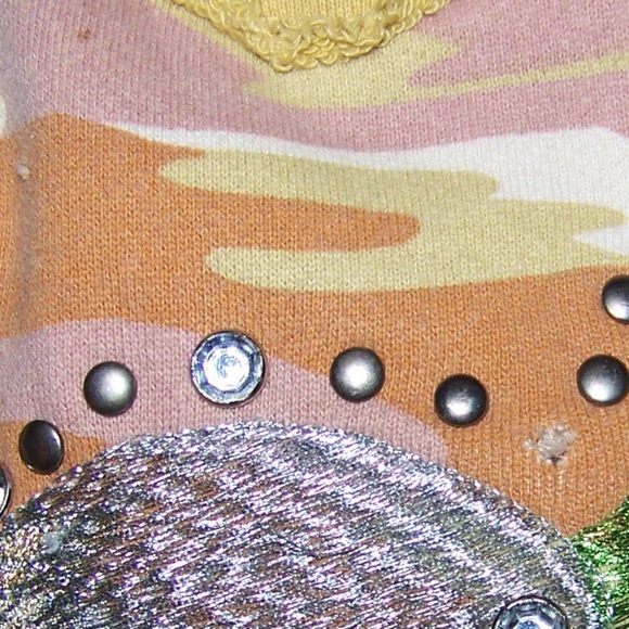 Y2K Miss Me Jacket Zip Sweatshirt Size S - Picture 8 of 8